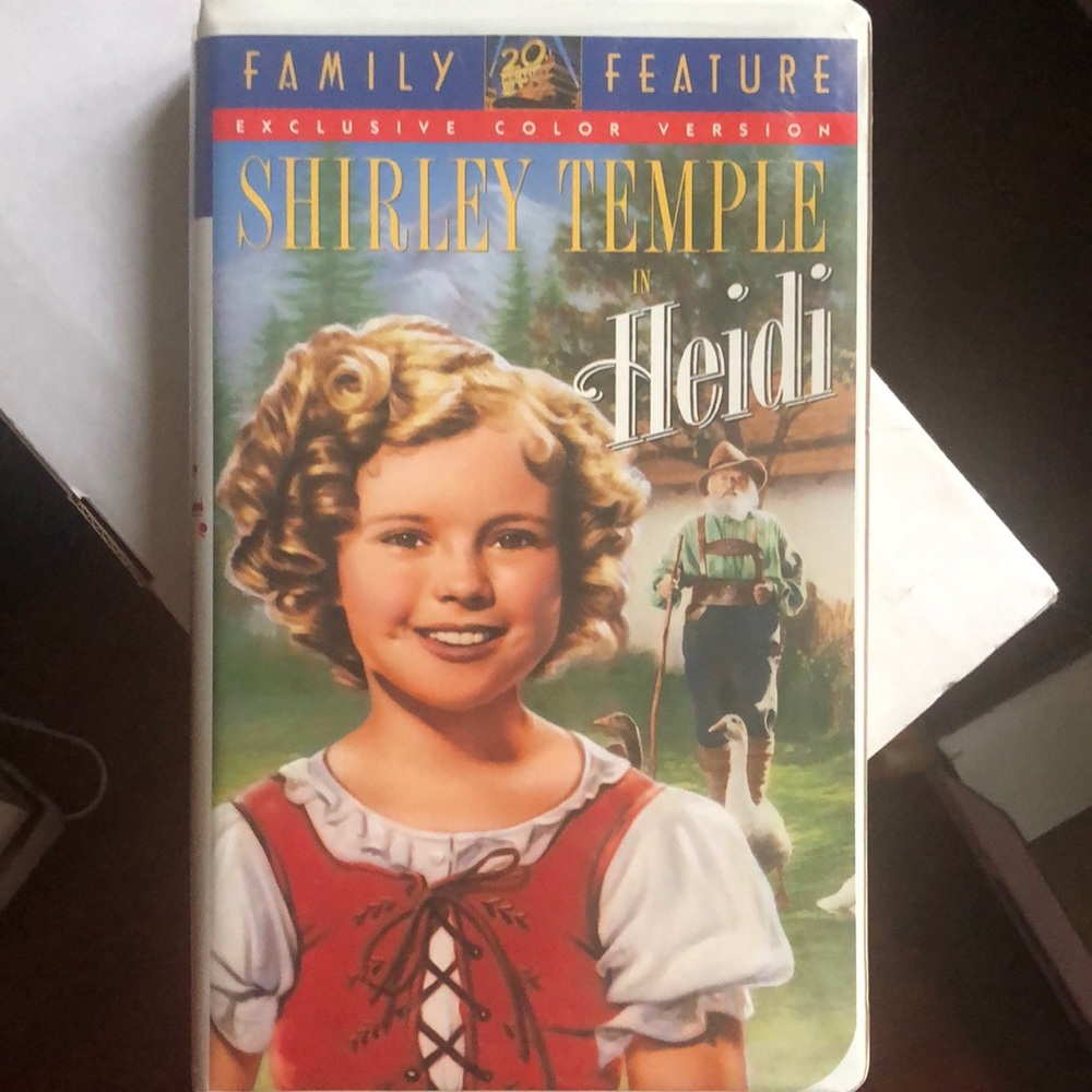 Shirley Temple in Heidi VHS